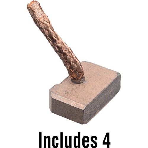 Brush, Ground, 12-Volt for Denso Starters, J&N141-52023