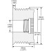 Litens Decoupler Pulley for 546923 Alternators SD6 Litens Decoupler Pulley for 546923 Alternators SD6