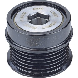 Pulley for Chrysler Motors 4627695AA, Denso 021040-2360 6 Grooves 206-52040