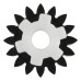 Starter for 16 Tooth, Briggs Drive Assembly Plastic Gear 391461 220-22004 Starter for 16 Tooth, Briggs Drive Assembly Plastic Gear 391461 220-22004