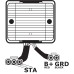 Rectifier/Regulator for Bombardier DS650 2000-2002 278-001-241 230-22114 Rectifier/Regulator for Bombardier DS650 2000-2002 278-001-241 230-22114