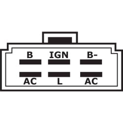 Voltage Regulator Rectifier 12V for Kawasaki 10HP Field Rake 1200