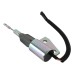 24V Shut Down Solenoid for Hyundai R130 SA-4941-24, 3991168 24V Shut Down Solenoid for Hyundai R130 SA-4941-24, 3991168