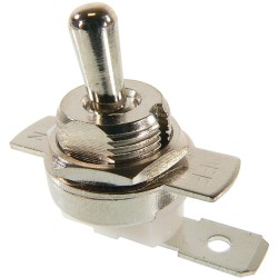 Toggle Switch Kill Switch Single Wire Self Ground 15/32 MTN Stem - Lawn Mower