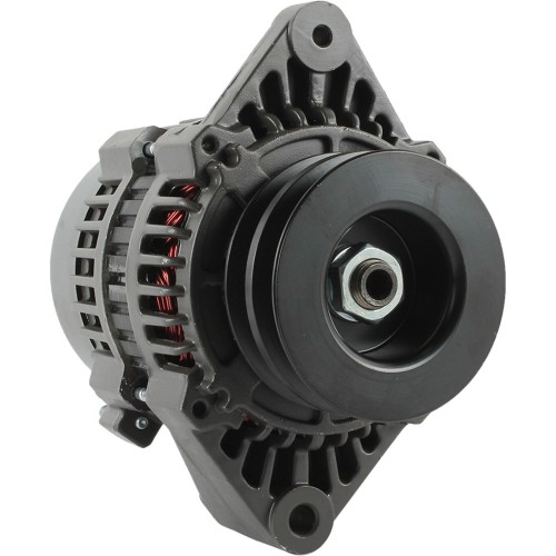 Alternator for Marine & Forklift IR/IF 12-Volt 2-V Pulley 86mm OD
