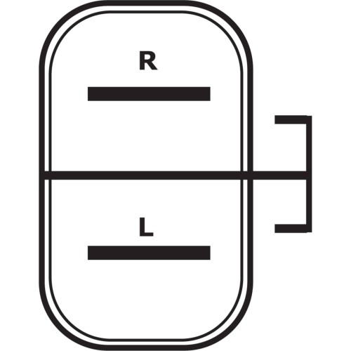 Alternator IR/EF, 24 Volt, 40 Amp for 1992-1994 Case 9050 w/MT-6022T A4T40286