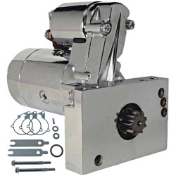 Chrome Starter for Chevy 305 350 454 Mini Super Torque Series 3 HP