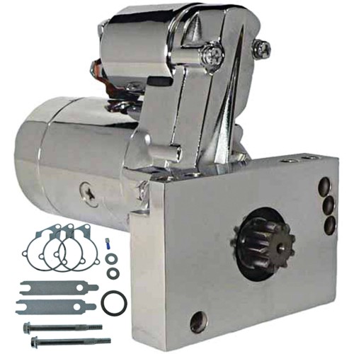 Chrome Starter for Chevy 305 350 454 Mini Super Torque Series 3 HP