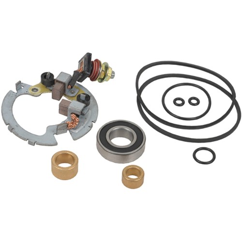Starter Kit for Polaris 400L 2X4 ATV Brushes Parts Bearing Bushing 414-54009