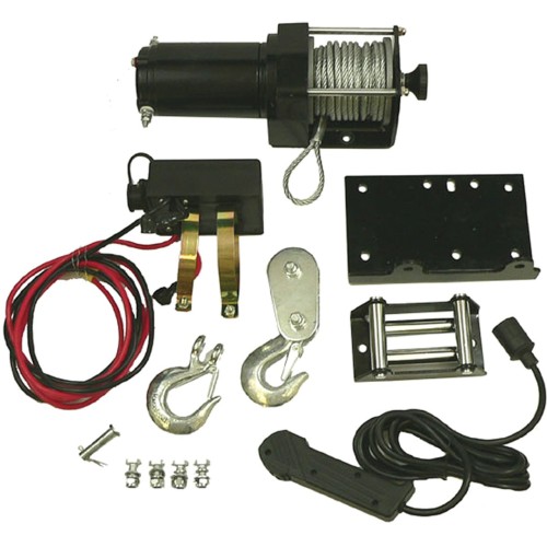 3000 lb pound ATV UTV Winch Motor Kit with Removable Toggle Switch
