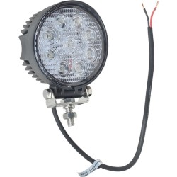 J&N Work Light, 12/24V, LED, 1,200 Lumens, White, 4.50, Flood, Narrow