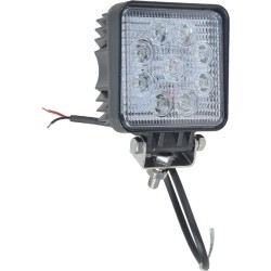 J&N Work Light, 12/24V, LED, 1,000 Lumens, White, 4.33, Flood, Narrow