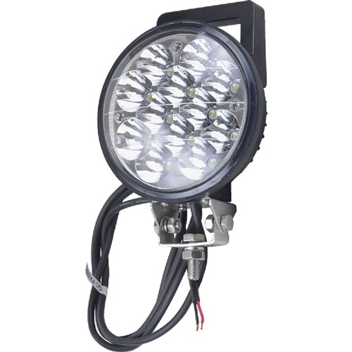 J&N Work Light, 12/24V, LED, 2,500 Lumens, White, 5.5, Spot