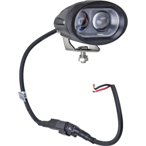 J&N Work Light, 12/24/36/48/60V, LED, 300 Lumens, Blue, 4 x 3, Spot