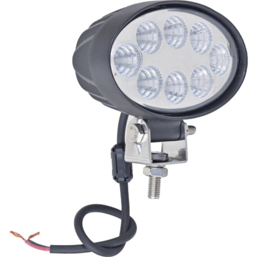 J&N Work Light, 12/24V, LED, 2,000 Lumens, White, 5.5, Flood