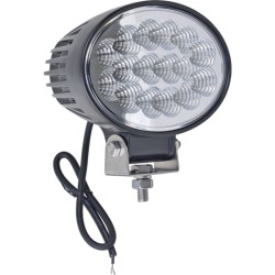 J&N Work Light, 12/24V, LED, 3,600 Lumens, White, 6.5 x 4.5, Spot 550-10049