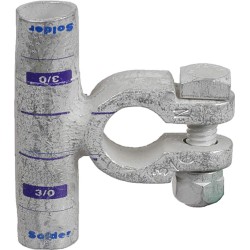 610-53021 Negative Battery Post, Flag Type Preloaded for Universal 436330N