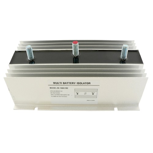 160 Amp Dual Multi Two Battery Isolator Stereo Marine EMS