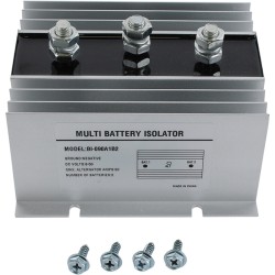 90 Amp Dual Multi 2 Two Battery Isolator- Marine, RV, EMS