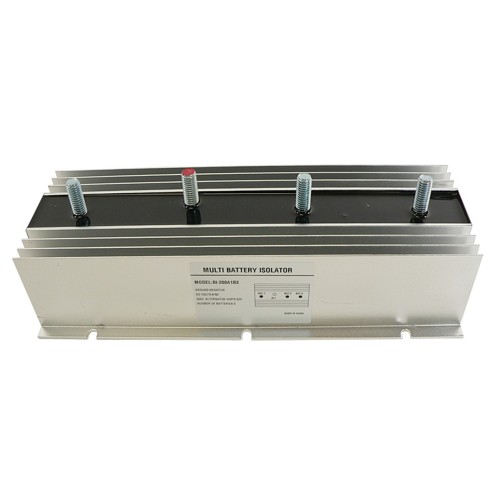 200 Amp Three 3 Multi Battery Isolator- Marine, RV, EMS