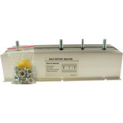Multi 2 Battery Isolator 200 Amp with Exciter EMS, Marine, Stereo