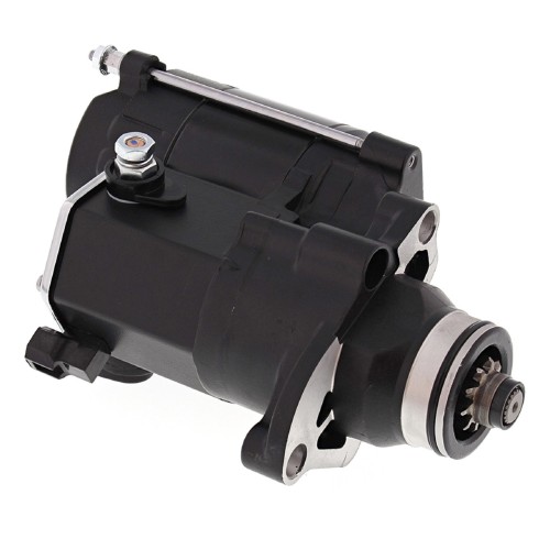 All Balls Big Twin Starter - 1.4kw - Black - 07 up for Harley FLHTK CVO 14