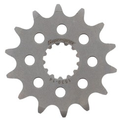 Supersprox Countershaft Sprocket 14T-CST-1539-14-2 for Kawasaki EX400 Ninja 18