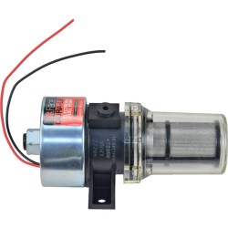 Integral Filter Fuel Pump 12V, 9-11.5PSI, 120 /304.8cm Min Dry Lift, 33 GPH