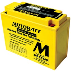 Motobatt MBTX24U 25Ah Battery