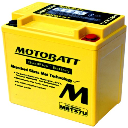 Motobatt MBTX7U 8Ah Battery