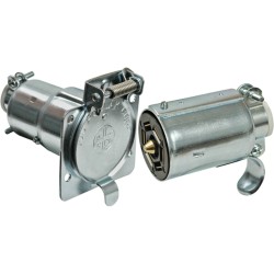 12-700P Pollak 7-Pole Trailer Plug & Socket Kit for Universal 12-700