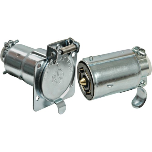 12-700P Pollak 7-Pole Trailer Plug & Socket Kit for Universal 12-700