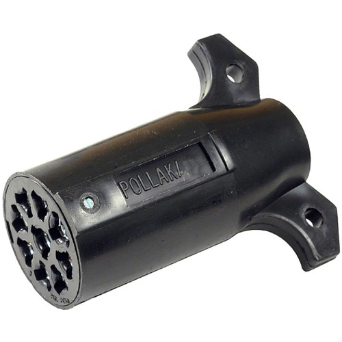 12-906P Pollak 9-Wire Trailer Plug for Universal 12-906V, 12-906