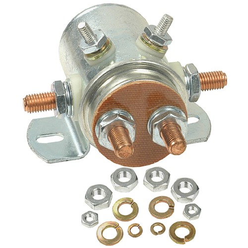 Solenoid Replacement 15-386 12V 200 Continuous Amps Arrowhead SPL6016 J&N 240-20012, 240-20019