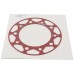 Supersprox Edge Disc Insert (RACD-1304-42-RED) for Honda CB650F 2018 Supersprox Edge Disc Insert (RACD-1304-42-RED) for Honda CB650F 2018