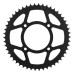 Supersprox Black Aluminum Sprocket, 50T, Chain Size 428, RAL-1204-50-BLK Supersprox Black Aluminum Sprocket, 50T, Chain Size 428, RAL-1204-50-BLK