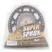 Supersprox Black Aluminum Sprocket, 50T, Chain Size 520, RAL-1512-50-BLK Supersprox Black Aluminum Sprocket, 50T, Chain Size 520, RAL-1512-50-BLK