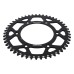 Supersprox Black Aluminum Sprocket, 49T, Chain Size 520, RAL-210-49-BLK Supersprox Black Aluminum Sprocket, 49T, Chain Size 520, RAL-210-49-BLK