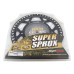 Supersprox Black Aluminum Sprocket, 49T, Chain Size 520, RAL-210-49-BLK Supersprox Black Aluminum Sprocket, 49T, Chain Size 520, RAL-210-49-BLK