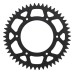 Supersprox Black Aluminum Sprocket, 50T, Chain Size 520, RAL-210-50-BLK Supersprox Black Aluminum Sprocket, 50T, Chain Size 520, RAL-210-50-BLK