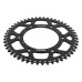 Supersprox Black Aluminum Sprocket, 50T, Chain Size 520, RAL-210-50-BLK Supersprox Black Aluminum Sprocket, 50T, Chain Size 520, RAL-210-50-BLK