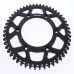 Supersprox Black Aluminum Sprocket, 51T, Chain Size 520, RAL-210-51-BLK Supersprox Black Aluminum Sprocket, 51T, Chain Size 520, RAL-210-51-BLK