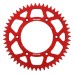 Supersprox Red Aluminum Sprocket, 51T, Chain Size 520, RAL-210-51-RED Supersprox Red Aluminum Sprocket, 51T, Chain Size 520, RAL-210-51-RED
