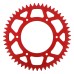 Supersprox Red Aluminum Sprocket, 51T, Chain Size 520, RAL-210-51-RED Supersprox Red Aluminum Sprocket, 51T, Chain Size 520, RAL-210-51-RED