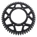 Supersprox Black Aluminum Sprocket, 52T, Chain Size 520, RAL-210-52-BLK Supersprox Black Aluminum Sprocket, 52T, Chain Size 520, RAL-210-52-BLK