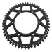 Supersprox Black Aluminum Sprocket, 51T, Chain Size 520, RAL-245-51-BLK Supersprox Black Aluminum Sprocket, 51T, Chain Size 520, RAL-245-51-BLK