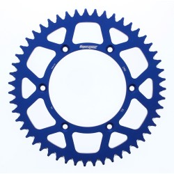 Supersprox Blue Aluminum Sprocket, 51T, Chain Size 520, RAL-245-51-BLU