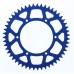 Supersprox Blue Aluminum Sprocket, 51T, Chain Size 520, RAL-245-51-BLU Supersprox Blue Aluminum Sprocket, 51T, Chain Size 520, RAL-245-51-BLU