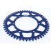 Supersprox Blue Aluminum Sprocket, 51T, Chain Size 520, RAL-245-51-BLU Supersprox Blue Aluminum Sprocket, 51T, Chain Size 520, RAL-245-51-BLU