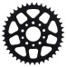 Supersprox Aluminum Sprocket Black 40T-RAL-451-40-BLK for KTM SX 50 2010-2013 Supersprox Aluminum Sprocket Black 40T-RAL-451-40-BLK for KTM SX 50 2010-2013